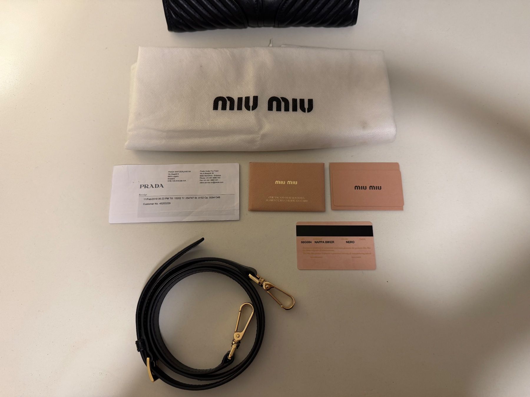 Miu Miu Borse da donna: Miu Miu Biker Nappa Leather Bag – Usato da Birr venduto da WalkyriaM 5