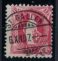 Stehende Helvetia 91C Vollstempel ST.GALLEN