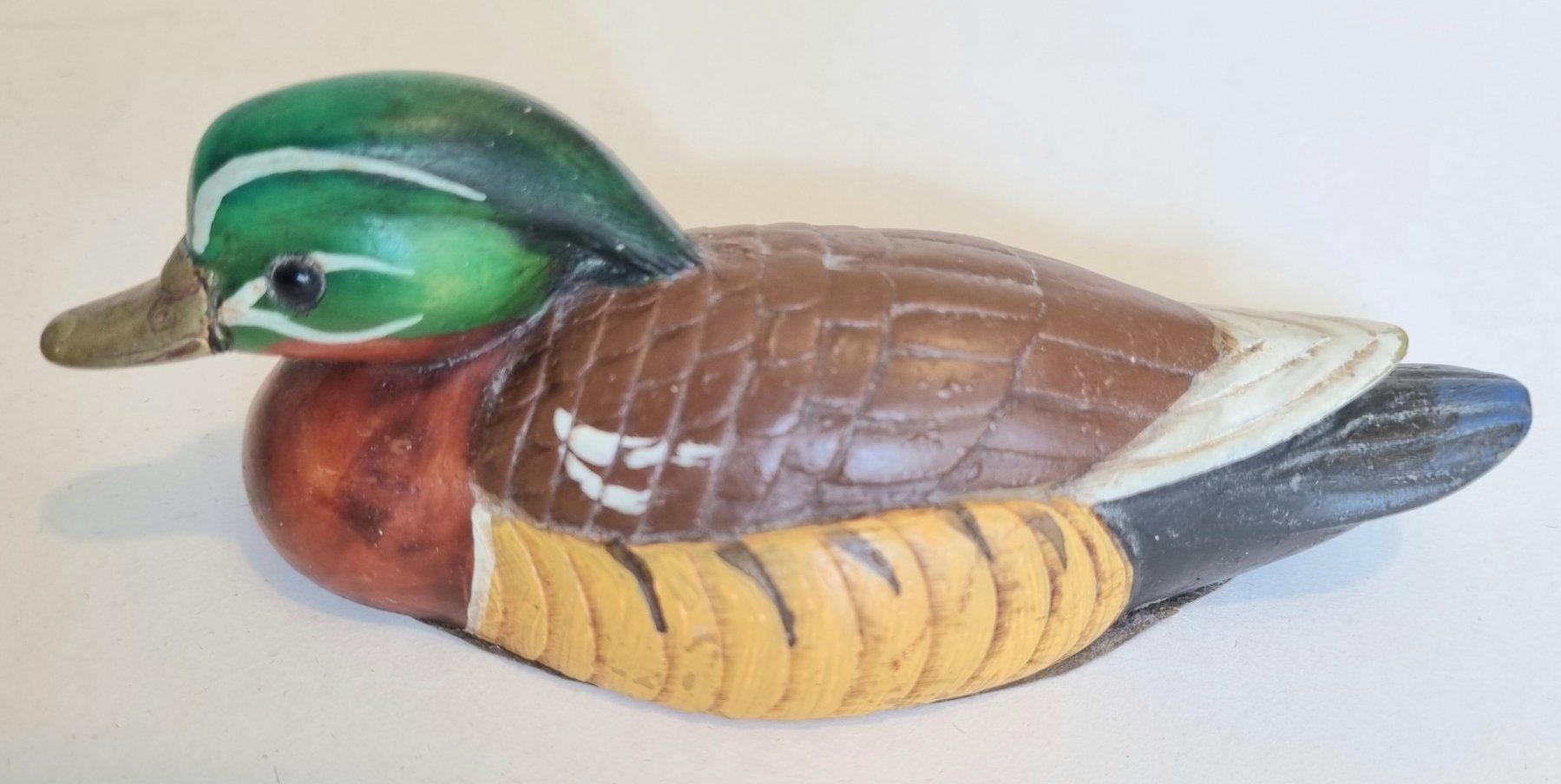Statuette: Ente mit Messingschnabel – Usato da Untersiggenthal venduto da Lindomagos