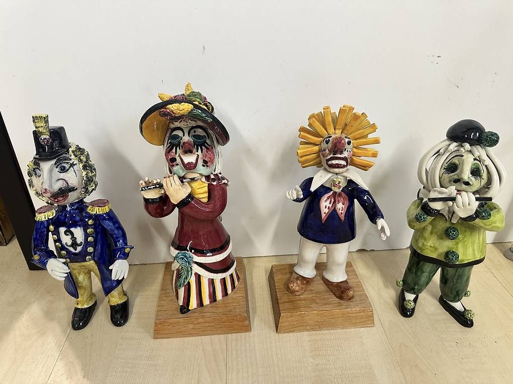 Statuette: 4 x Fasnachtsfiguren Deola – Difettoso da Basel venduto da fasnachtsoutlet1965