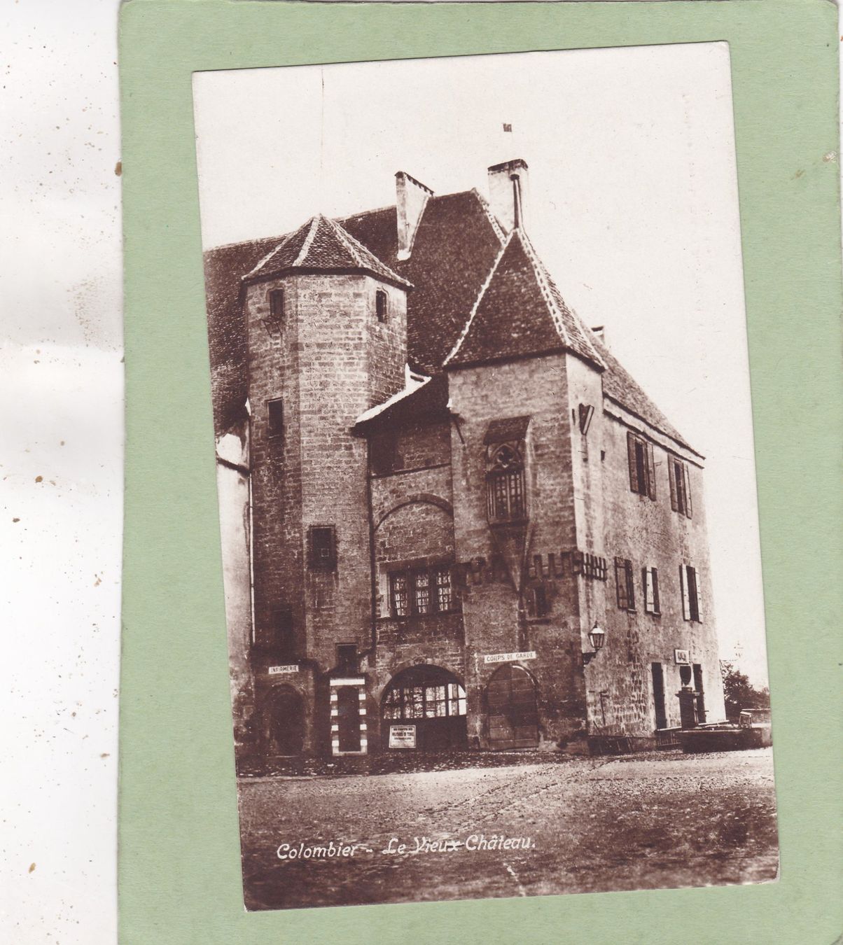 Cartoline postali: Colombier Le Vieux Château – Usato da Herisau venduto da Lisegrat2008