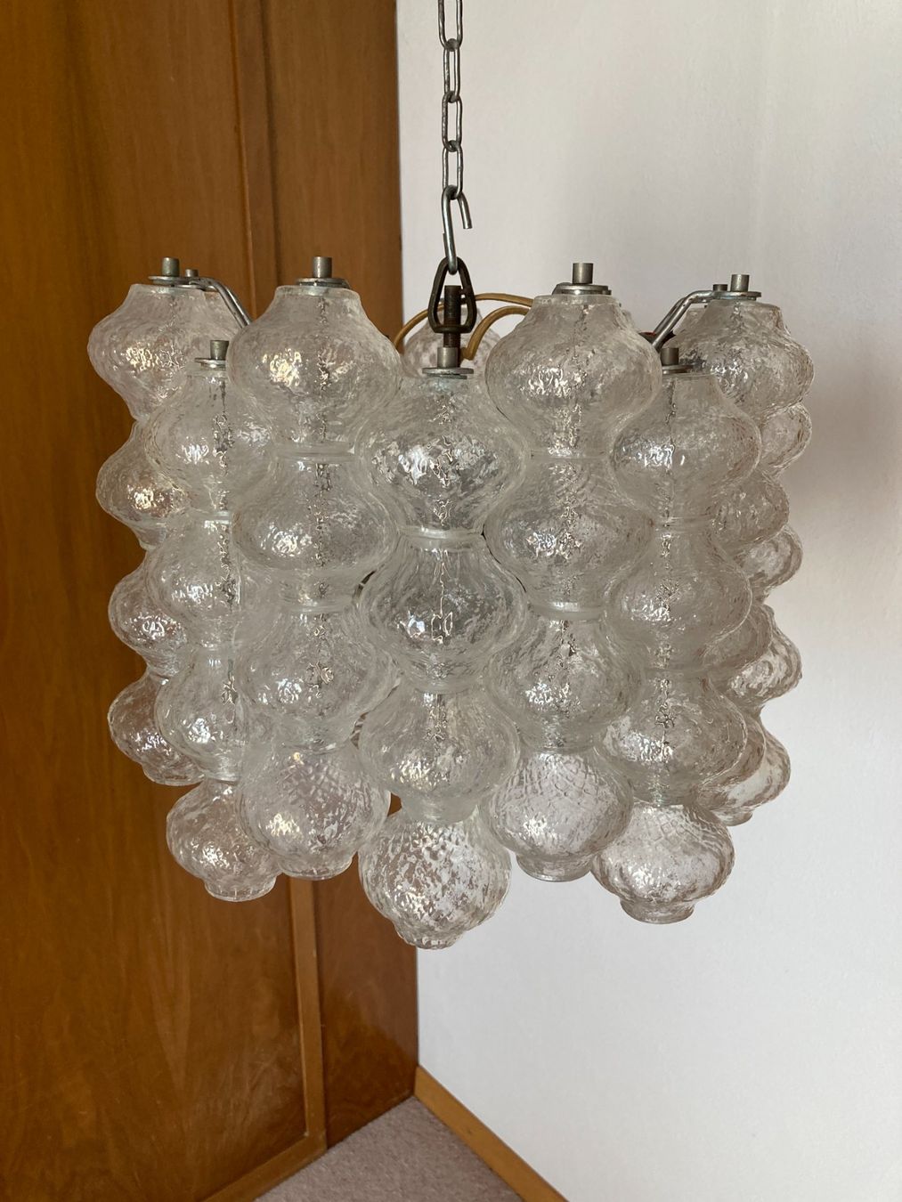 Lampade: Schwere Vintage Glaslampe – Usato da Wil SG venduto da Pin05