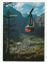 Postkarten Motiv Torrentbahn Leukerbad, 30.06.1977