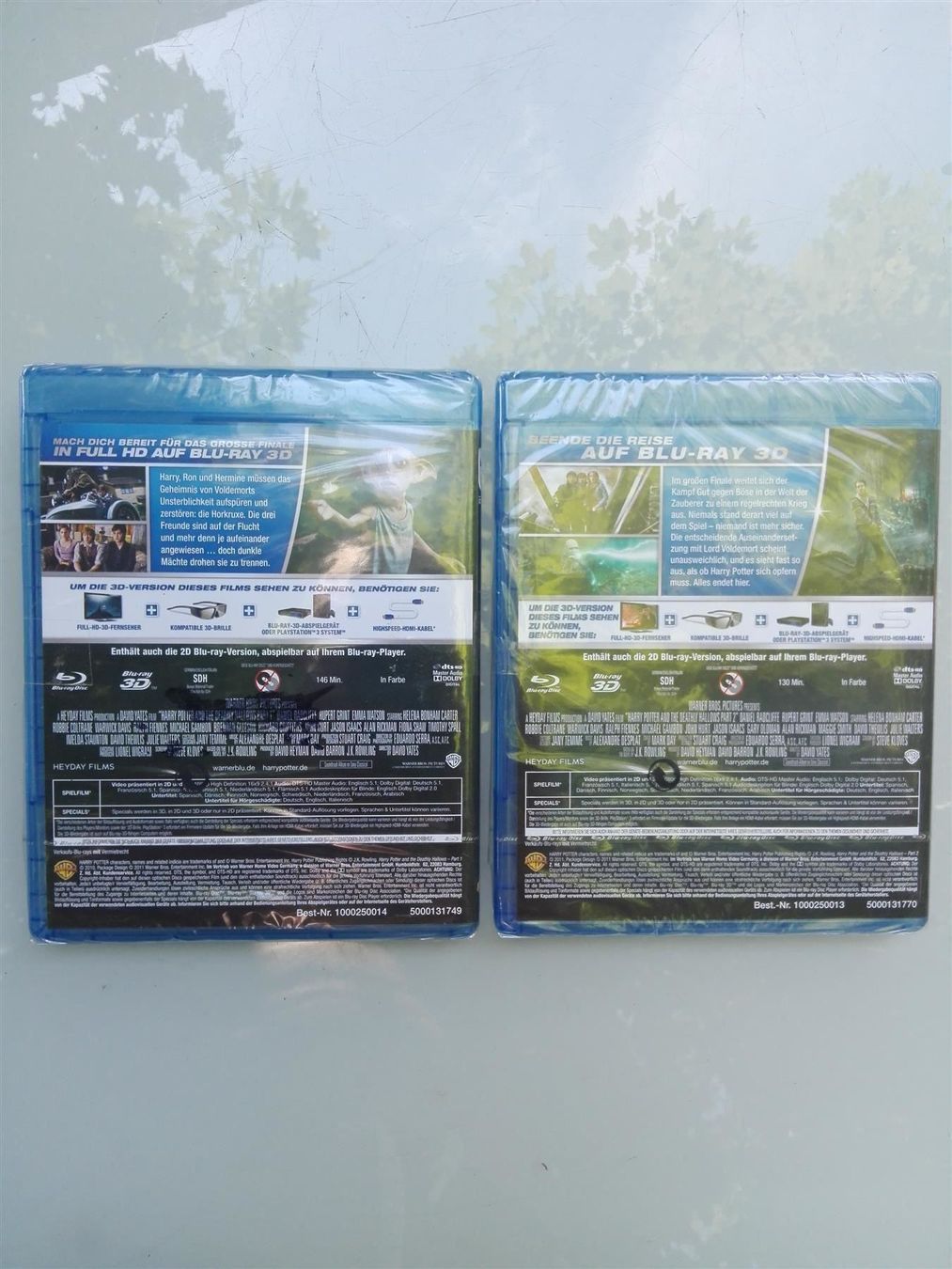 Tutti i DVDs: Harry Potter &  Heiligtümer Todes (Teil 1+2)   > 3D-Version< – Nuovo e nell'imballaggio originale da St.Gallen venduto da elk2023 4