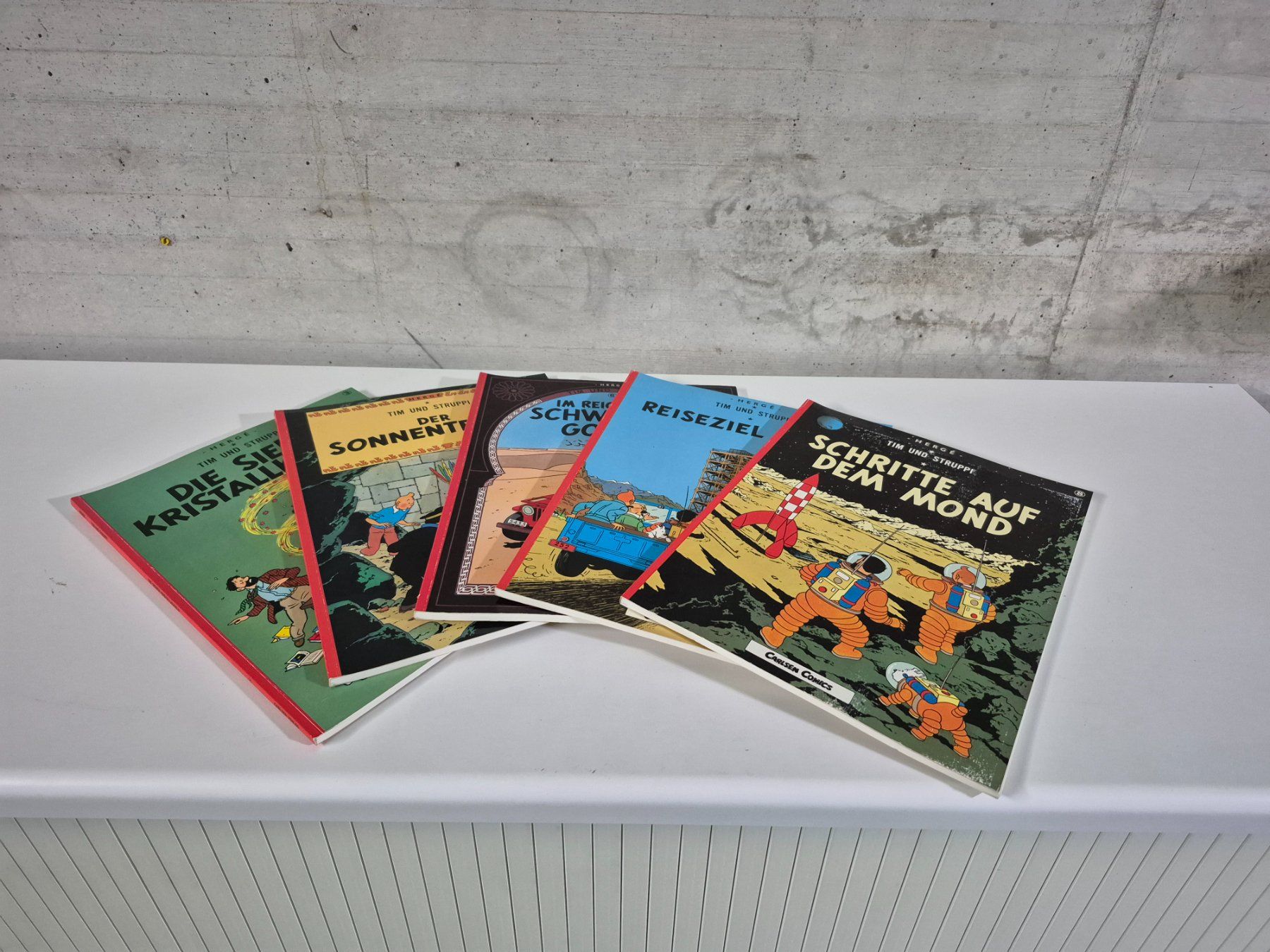 BD: Tim und Struppi, 21 Bände – D'occasion à Hornussen par Ibex1 2
