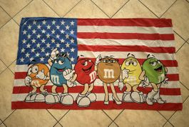 M&M's USA Flagge Badetuch Strandtuch
