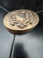 Dose Holz mit Metall Deckel