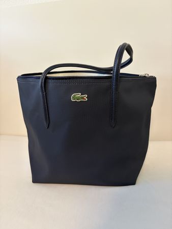 Lacoste Handtasche dunkelblau neuwertig