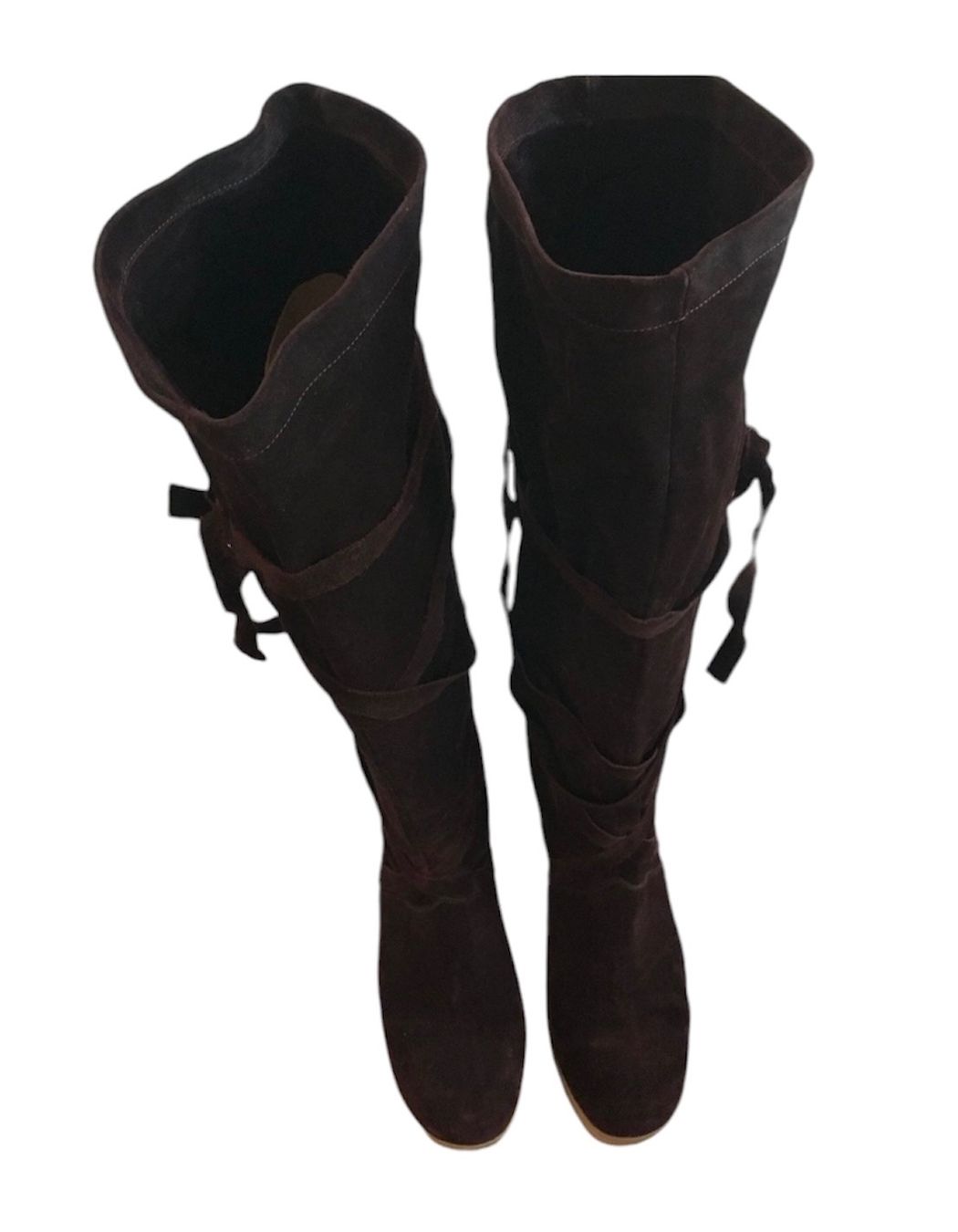 Scarpe da donna: Bottes compensées / Lederstiefel – Usato da Dotzigen venduto da SecondHandGems