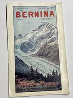Berninabahn Sommerfahrplan von 1922