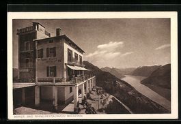 Lugano, Monte Bre, Restaurant Bellevue
