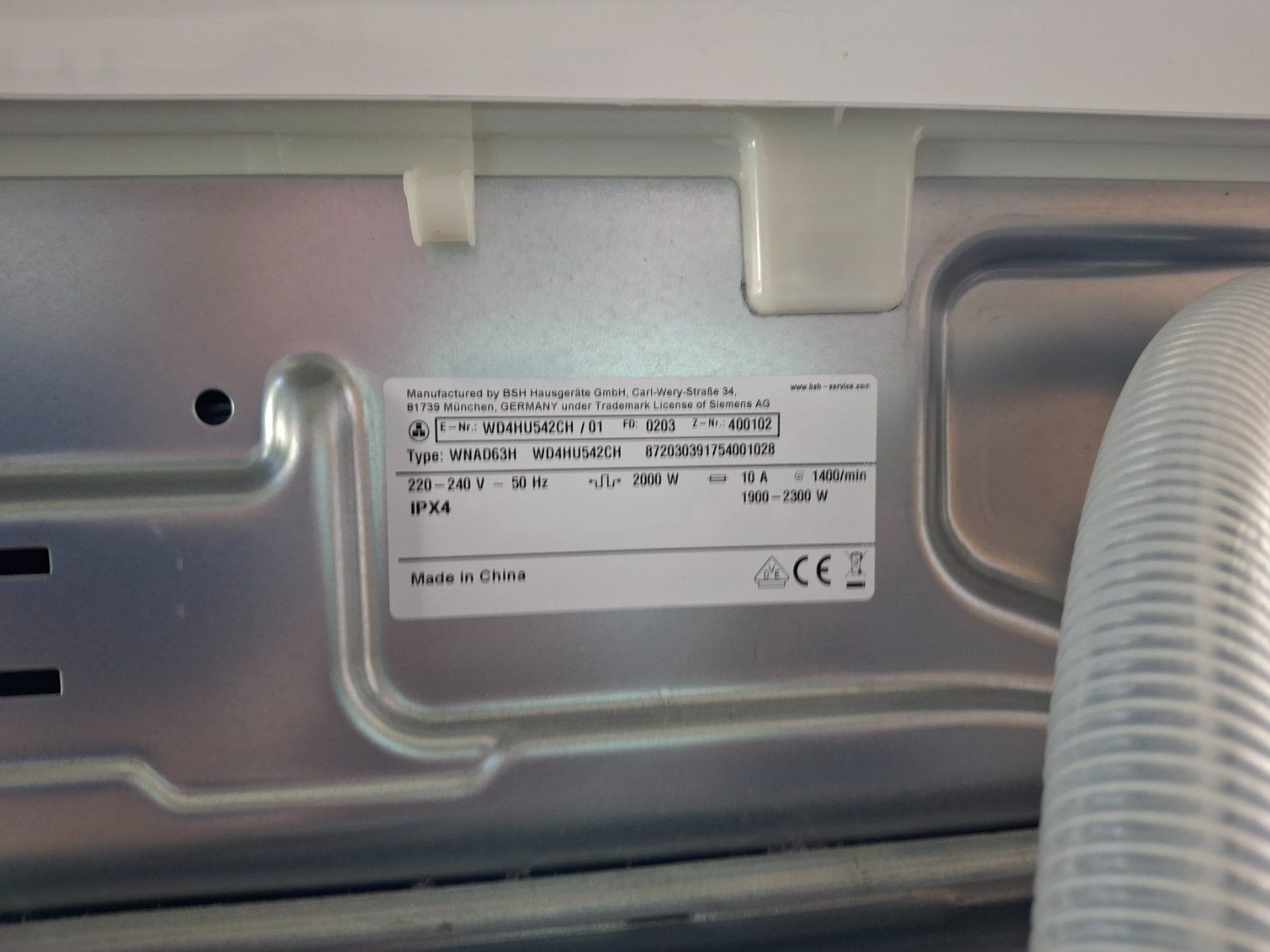 Siemens Waschmaschinen: Siemens WaschTrockner – Gebraucht aus Faido von felsentor 5