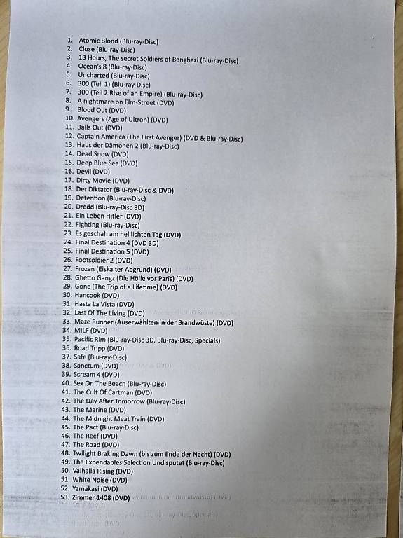 Alle DVDs: DVD Box inkl. diverser Filme – Gebraucht aus Chur von jon_hd6n 2