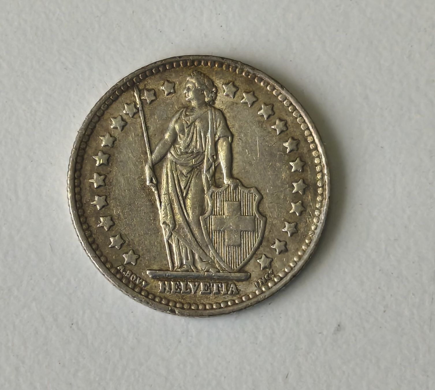 Tutti le monete: 1FR: 1Franken-Silbermünze 1952 – Usato da Hagendorn venduto da Thom.74