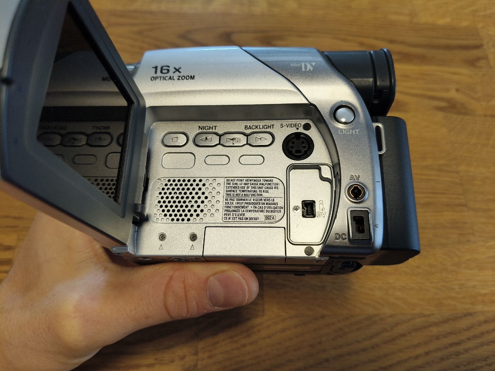 JVC Camcorder: JVC Videokamera GR-D23E MiniDV DEFEKT – Defekt aus Wichtrach von Pentium98 4