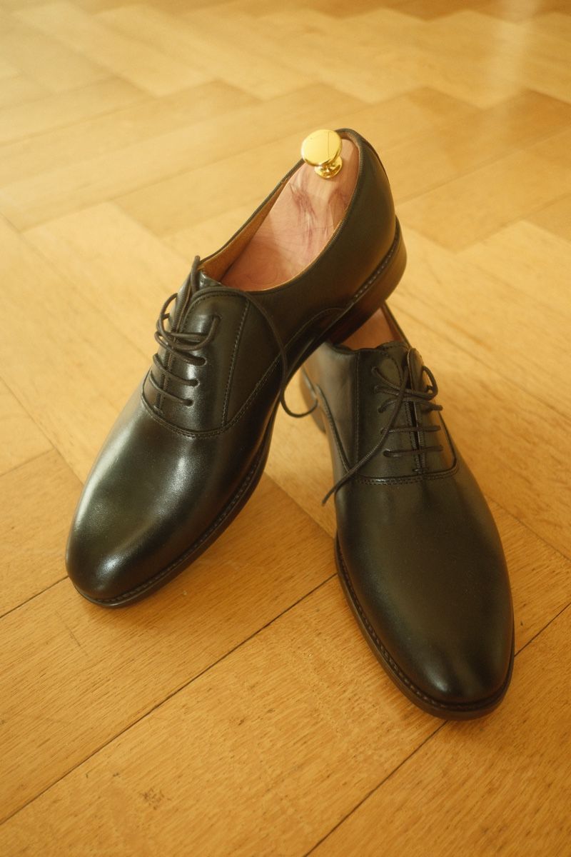 Clarks Chaussures hommes: Clarks Banstead Black Leather 43 – Neuf (Voir description) à Zürich par polemiker10