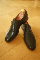 Clarks Banstead Black Leather 43
