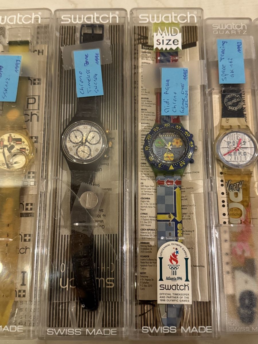 Swatch Uhren: 9 seltene Swatch Uhren 1992-1994 – Gebraucht aus Fräschels von arn_9gjp 3