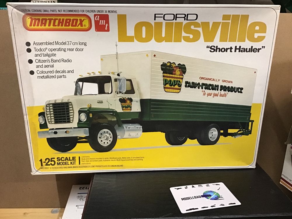 Troc Echange MAQUETTE CAMION AMT 1/25 FORD LOUISVILLE COCA COLA sur
