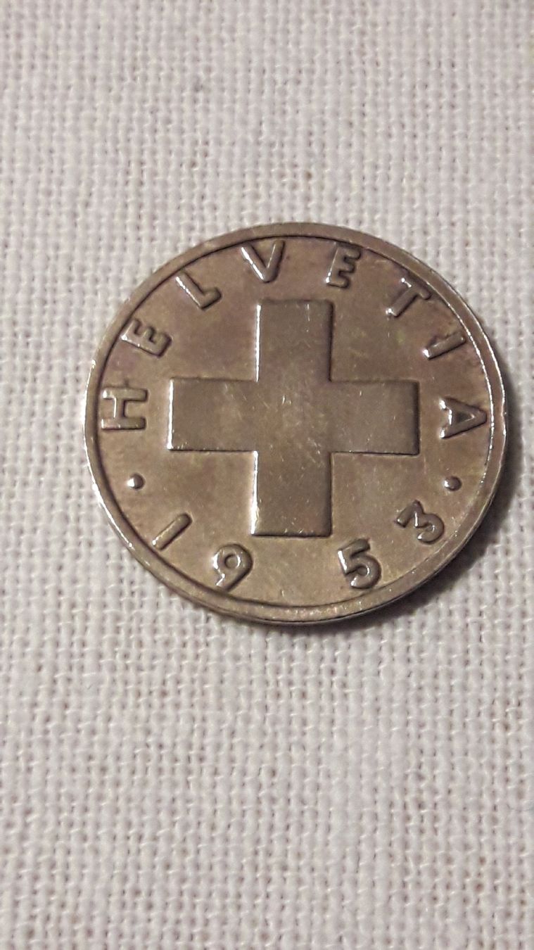 Tutti le monete: 2 Rappen 1953 – Usato da Ambrì venduto da epg_ljh9