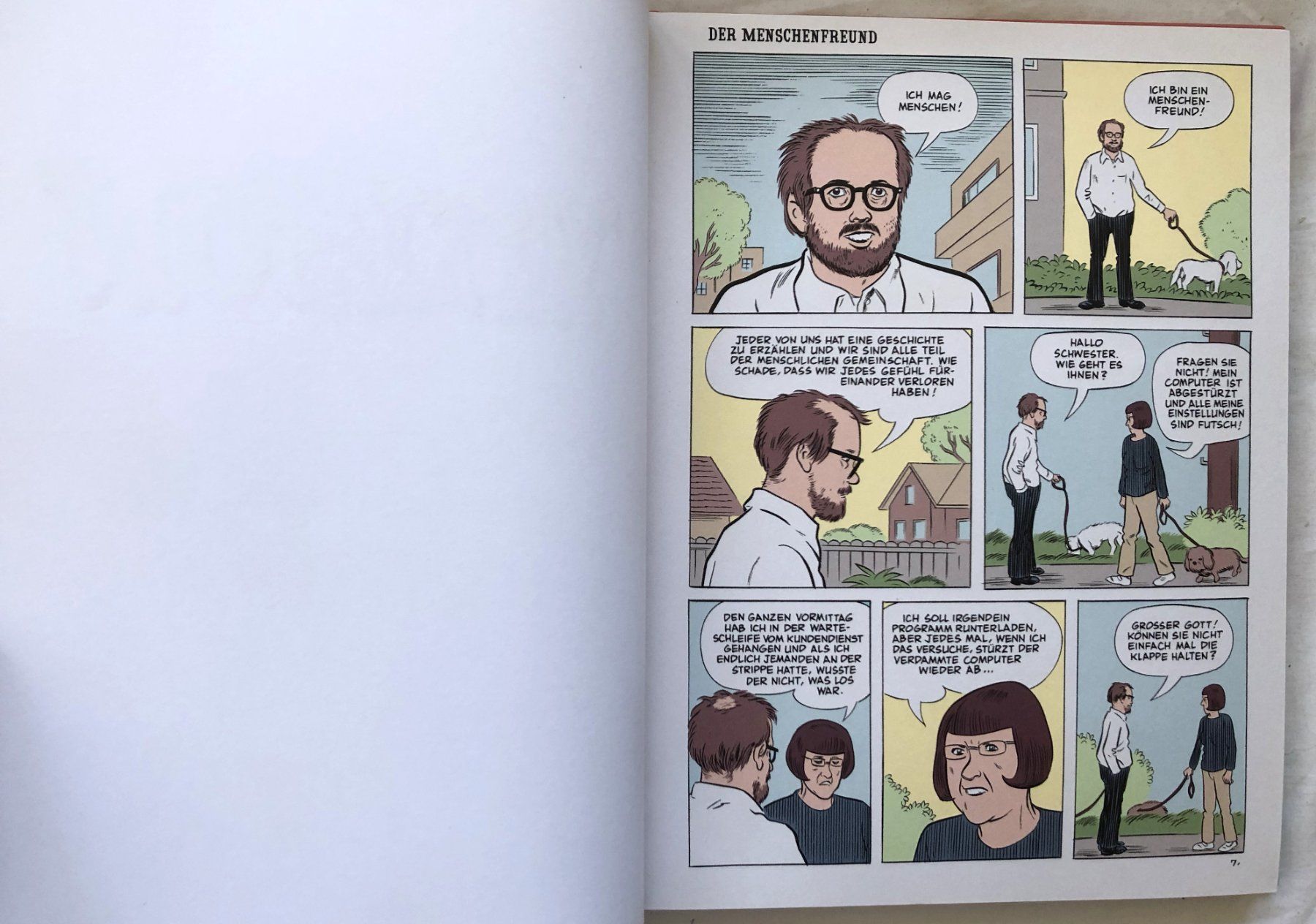 BD: Daniel Clowes - Wilson – D'occasion à Schaffhausen par durruti 3
