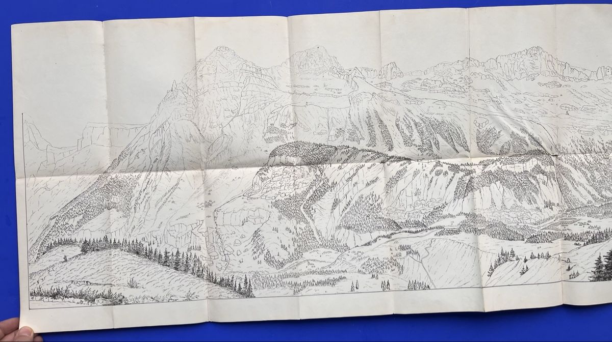 Bücher: Ansicht Nordseite vom Maderanertal 1852. – Gebraucht aus Adliswil von buch_und_kunst