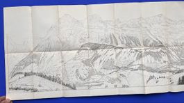 Ansicht Nordseite vom Maderanertal 1852.
