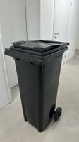 Abfallbehälter/Abfallcontainer schwarz 140 l
