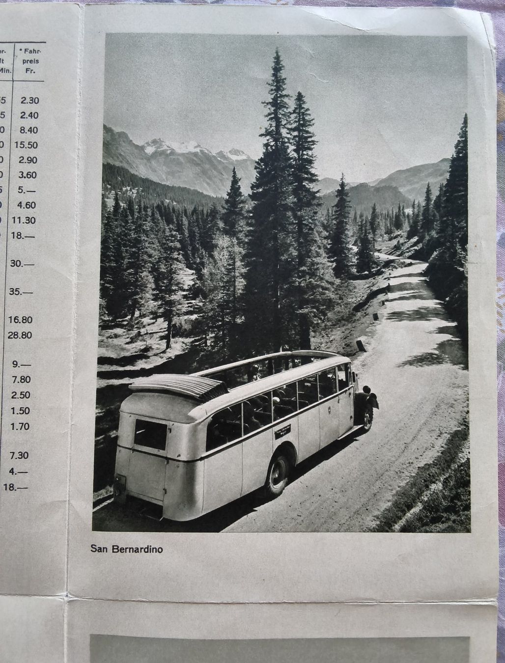 Documenti: SCHWEIZER Alpenposten Sommer 1939 – Usato da Hallau venduto da histoiremerveilleuse 7