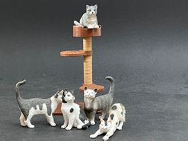 Schleich Kratzbaum Katzenbaum Katze Katzen