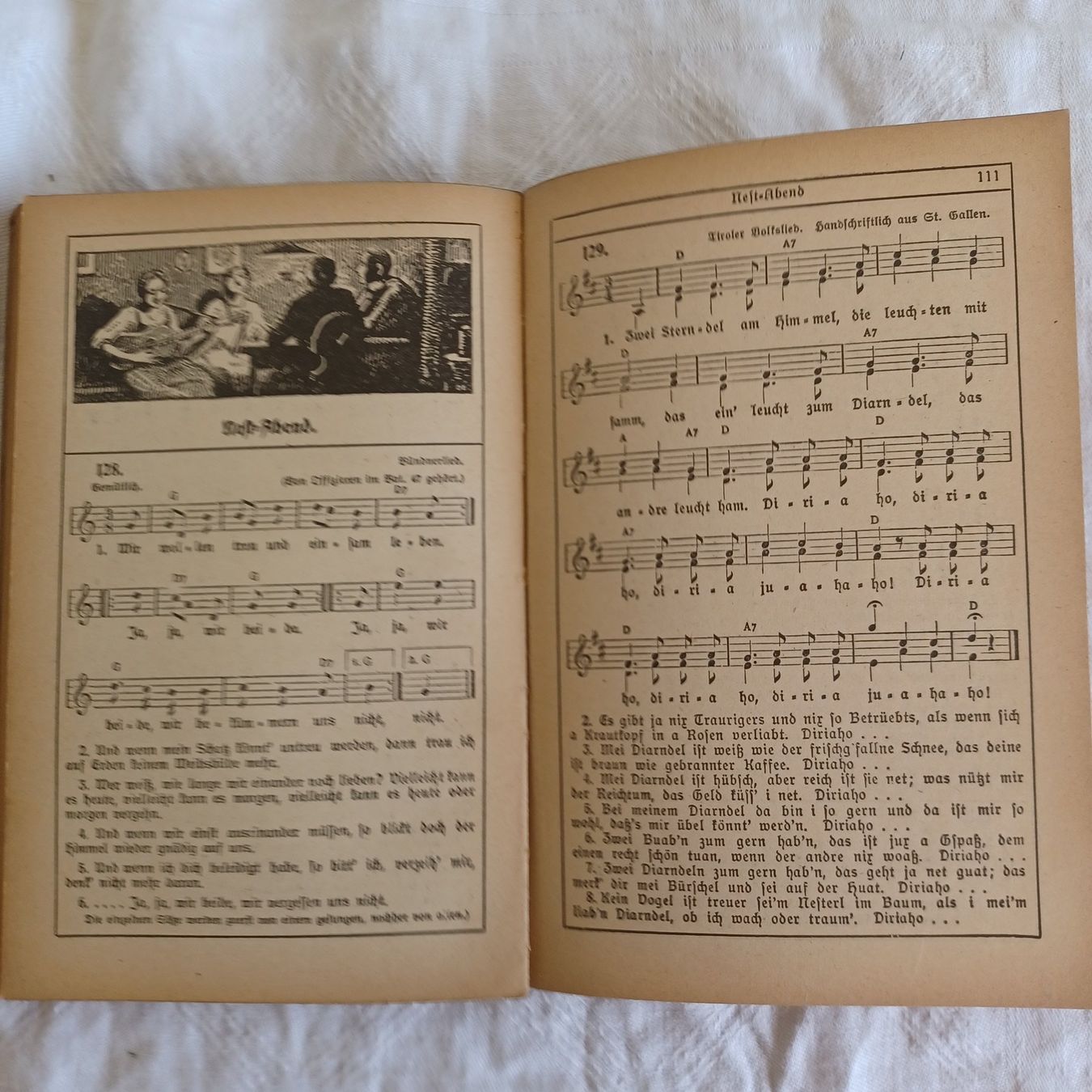 Bücher: Fahrtenlieder Schweizer Wanderervögel, 1921 – Gebraucht aus Abtwil SG von luupsy 2