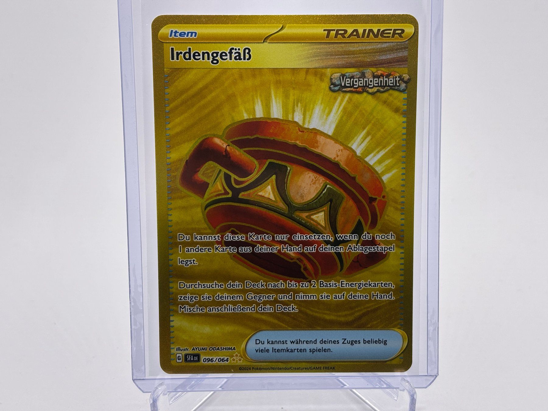 Pokémon Carte collezionabili: Nebel der Sagen - Irdengefäß  (SFA 96) - DE – Nuovo (secondo la descrizione) da Allschwil venduto da Bullach