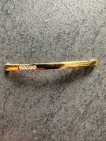Elegante goldfarbene Haarspange mit Strass-Steinen, neu!