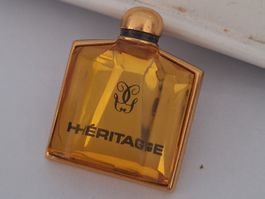 Parfümflacon Schmuck Pin Bröschli HERITAGE GUERLAIN VERGOLDE