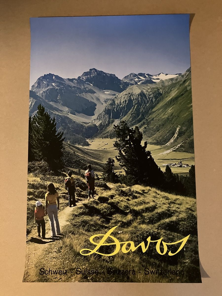 Poster & Bilder: Originalplakat von Davos – Gebraucht aus Eglisau von claudio1757