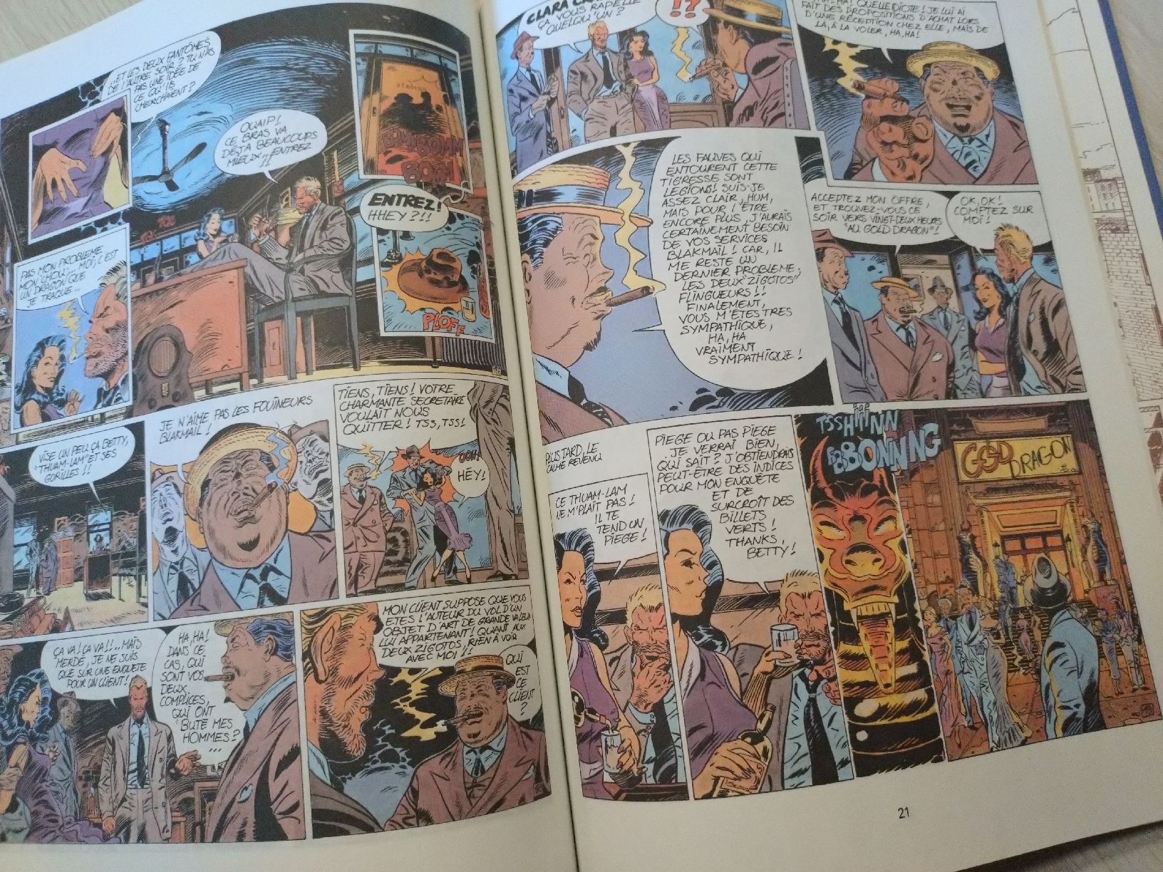 Comics: BD Franck Blackmail, Le Nombre du Dragon, Agorma, EO – Gebraucht aus Farvagny-le-Grand von LaCaverne 3