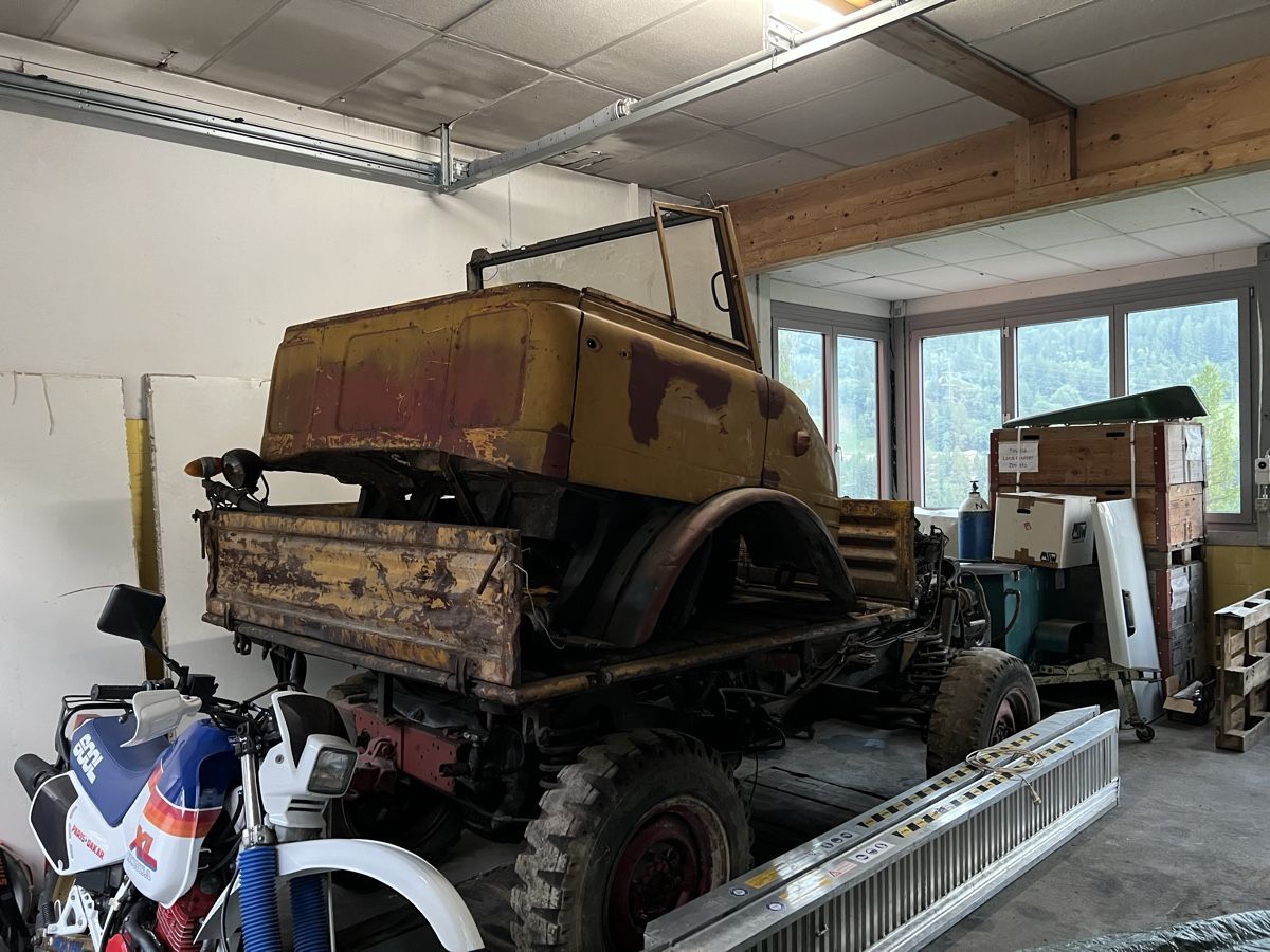Mercedes-Benz Veicoli commerciali: Unimog 406 cabrio serie 1 – Difettoso da airolo venduto da unimo78 1