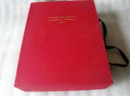 Coffret 200e Anniversaire de la Société de Lecture 1818-2018