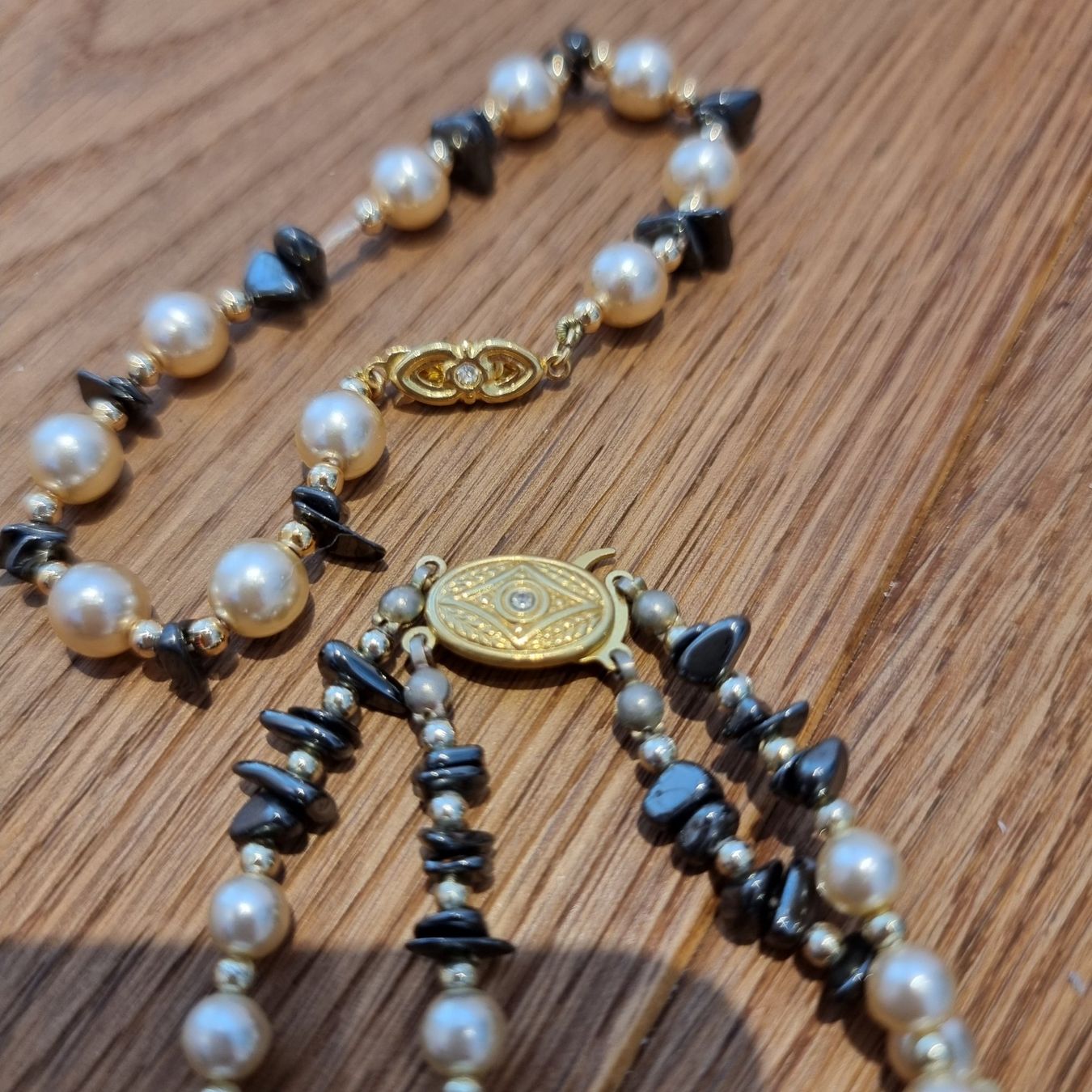 Catenine: Elegantes Perlencollier mit Armband, perlenkette – Nuovo (secondo la descrizione) da Gammen venduto da home_brocki 1