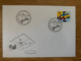 GLOBI bei der Post, FDC 11.03.97 8000 Zürich