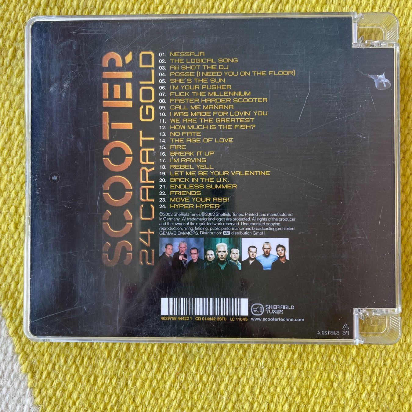CD: SCOOTER-24 CARAT GOLD – Usato da Rorschacherberg venduto da CD-Roli 1