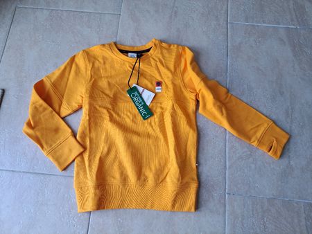 Neu Vingino 116 Orange Sweatshirt organic N.P 39.90