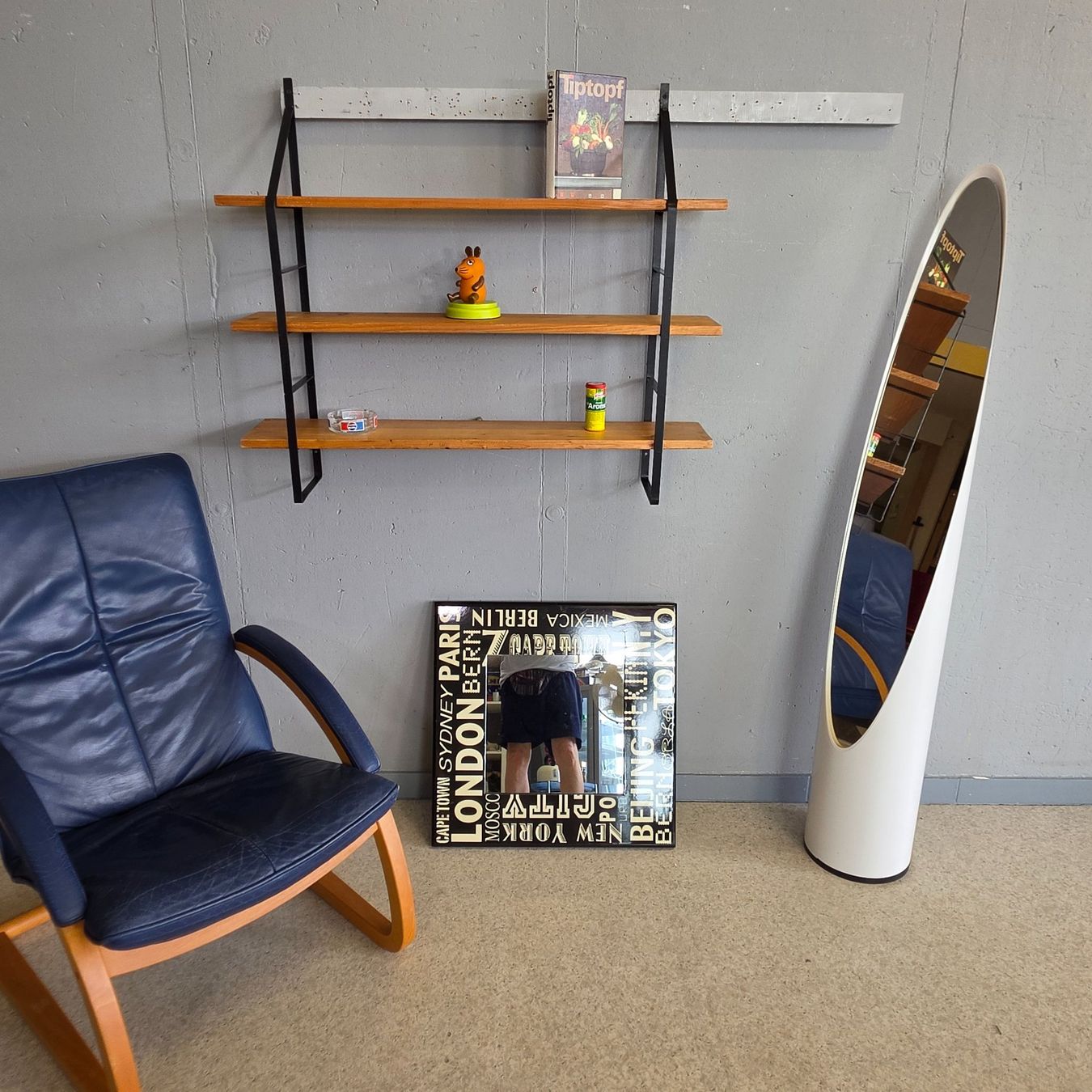 Scaffali: Stringregal, Bücherregal 1960 Vintage Regal String-Shelf – Usato da Nottwil venduto da Wondewa-Shop 3