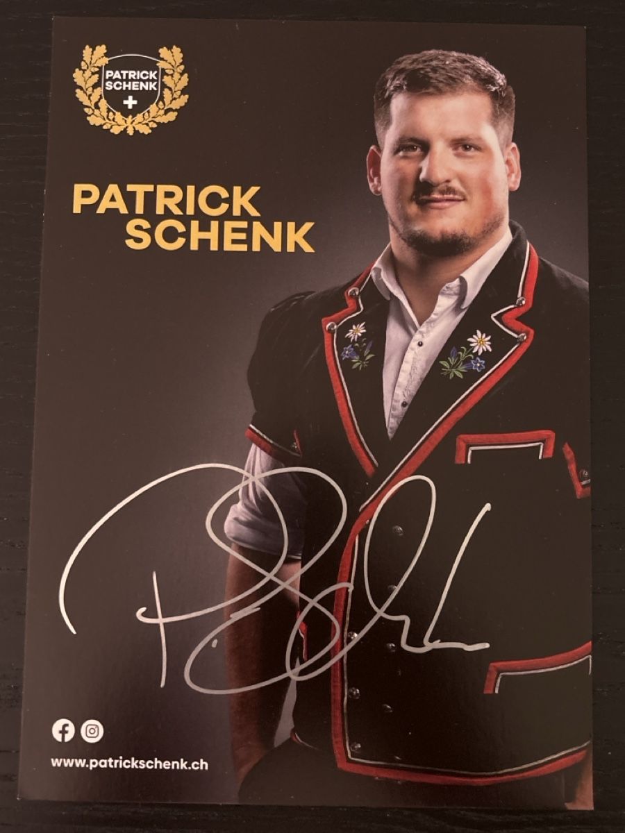 Autografi: Original Autogrammkarte von Patrick Schenk, Schwinger! – Nuovo (secondo la descrizione) da Uetendorf venduto da hoisle