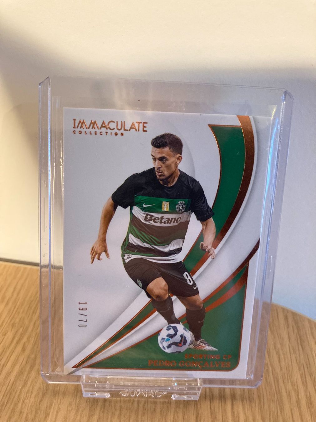 Panini Carte collezionabili: Panini Immaculate 2024-25 - Pedro Gonçalves /70 – Usato da La Tour-de-Peilz venduto da Tyalos_Cards