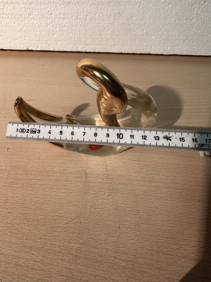 Murano Alle Dekorationen: Cygne en verre de Murano doré, 25cm – Gebraucht aus Lausanne von artnouveau04 6