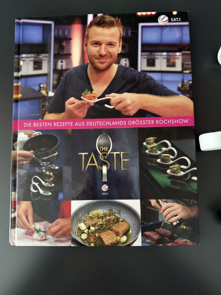 Libri: Kochbuch The Taste inkl Löffel – Usato da Mellingen venduto da LKI 3