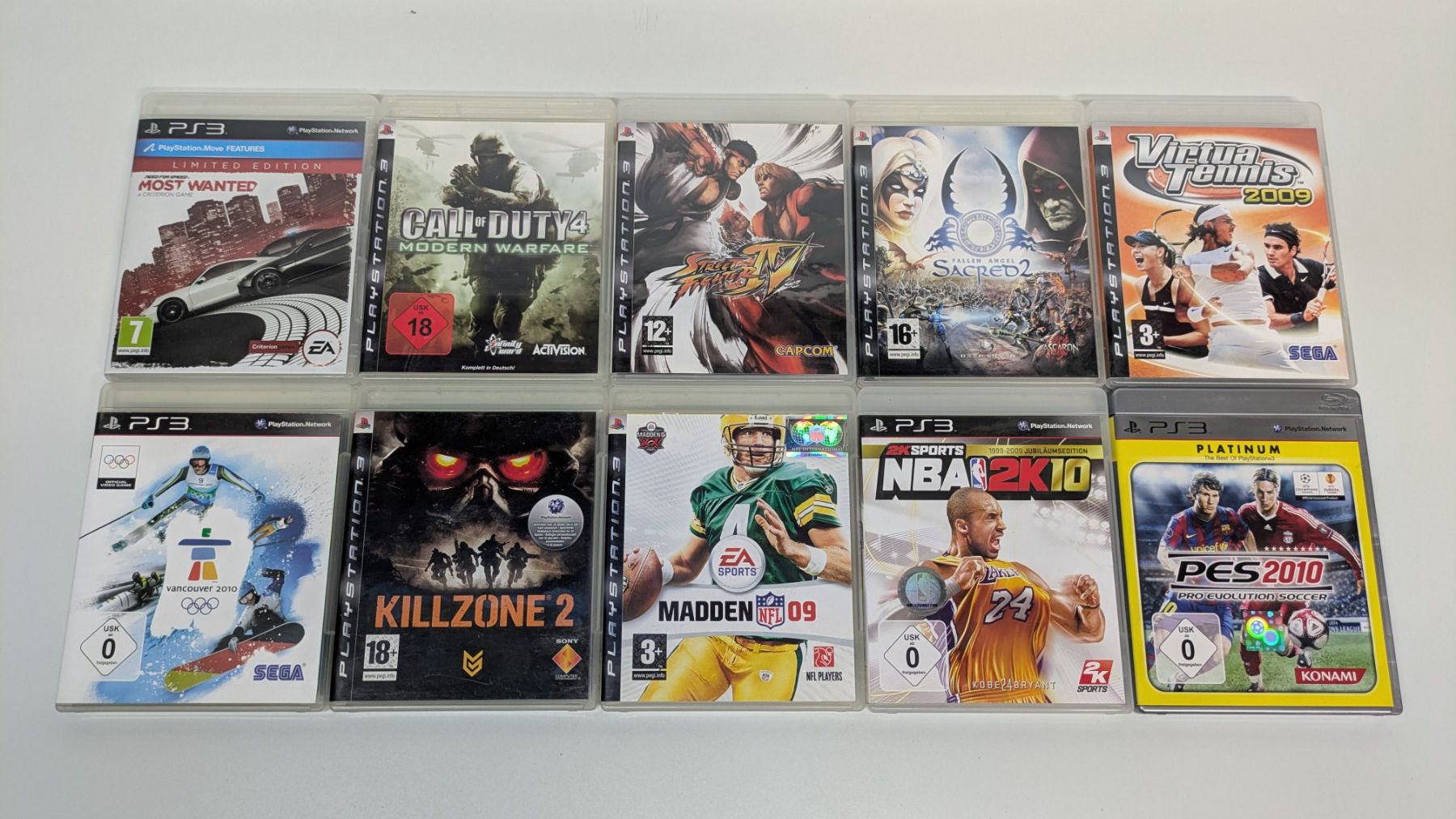 Sony Giochi: 20 PlayStation 3 Games, PS3 Sammlung – Usato da Menziken venduto da mame18 2