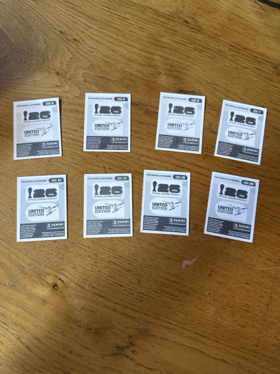 Panini Carte collezionabili: Panini 2026 8er Set USA – Nuovo (secondo la descrizione) da Masein venduto da Buender45 1