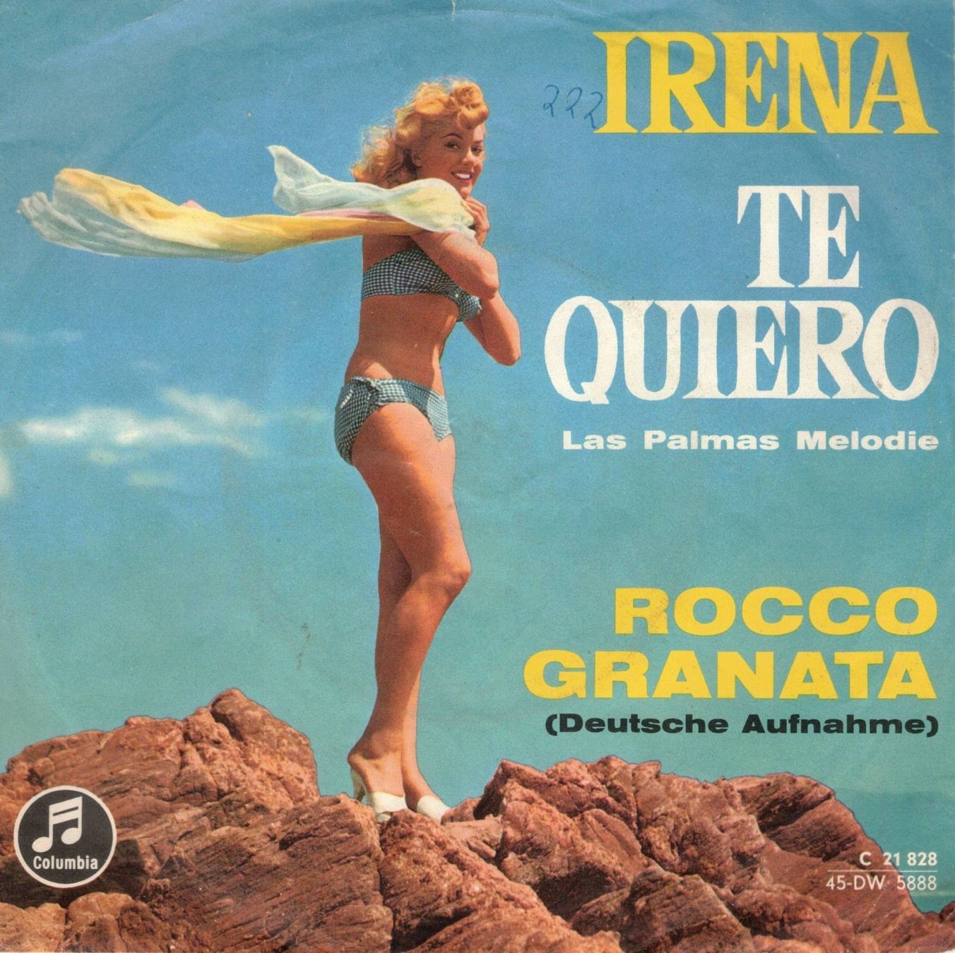 Vinyles: Single7  Rocco Granata  --  Irena – D'occasion à Rheinau par asteng
